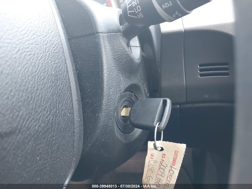 2009 Honda Civic Ex VIN: 2HGFG128X9H500711 Lot: 39948013