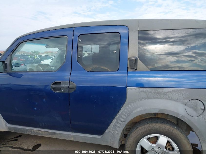 2003 Honda Element Ex VIN: 5J6YH28593L029324 Lot: 39948025