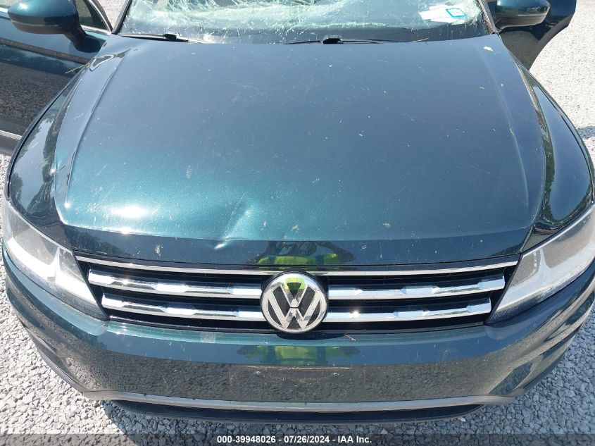 2018 Volkswagen Tiguan 2.0T Se/2.0T Sel VIN: 3VV2B7AX6JM139122 Lot: 39948026