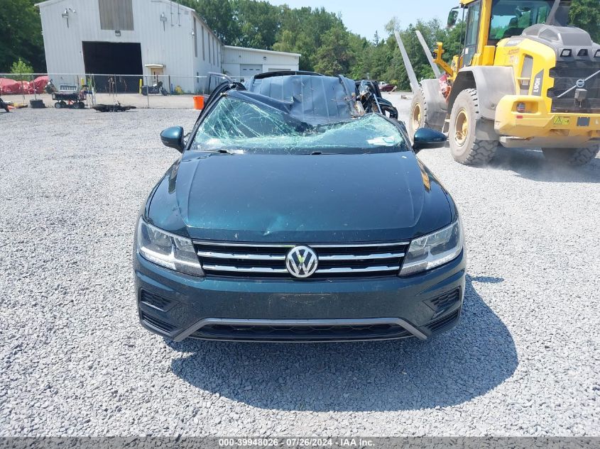 2018 Volkswagen Tiguan 2.0T Se/2.0T Sel VIN: 3VV2B7AX6JM139122 Lot: 39948026