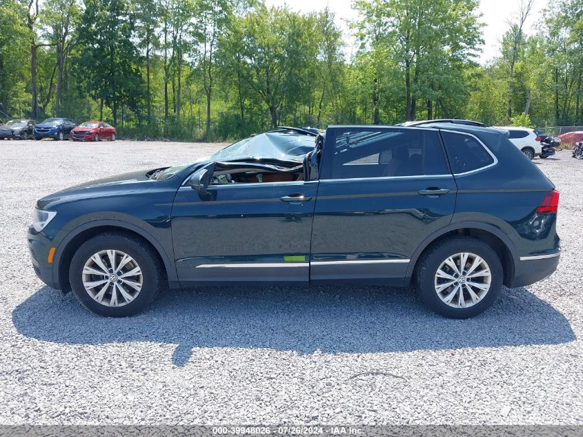 2018 Volkswagen Tiguan 2.0T Se/2.0T Sel VIN: 3VV2B7AX6JM139122 Lot: 39948026