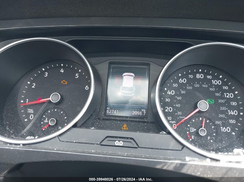 2018 Volkswagen Tiguan 2.0T Se/2.0T Sel VIN: 3VV2B7AX6JM139122 Lot: 39948026