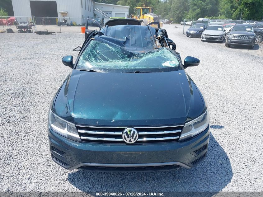2018 Volkswagen Tiguan 2.0T Se/2.0T Sel VIN: 3VV2B7AX6JM139122 Lot: 39948026