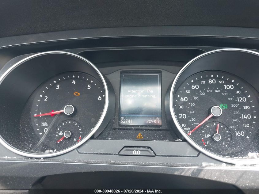 2018 Volkswagen Tiguan 2.0T Se/2.0T Sel VIN: 3VV2B7AX6JM139122 Lot: 39948026