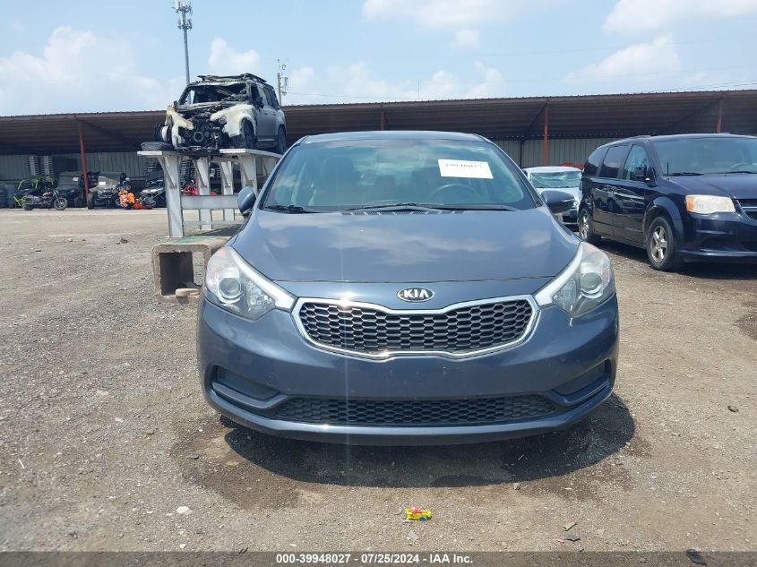 2014 Kia Forte Lx VIN: KNAFX4A64E5192322 Lot: 39948027