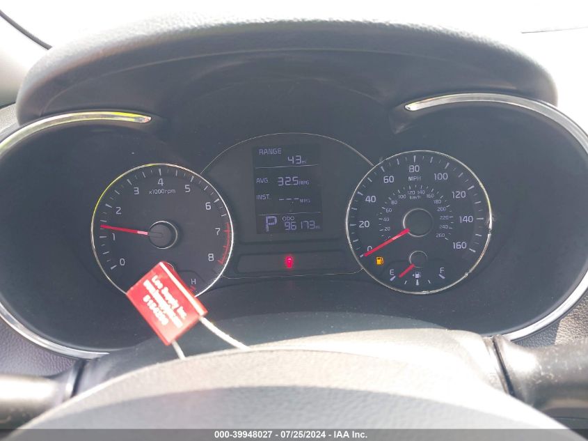 2014 Kia Forte Lx VIN: KNAFX4A64E5192322 Lot: 39948027