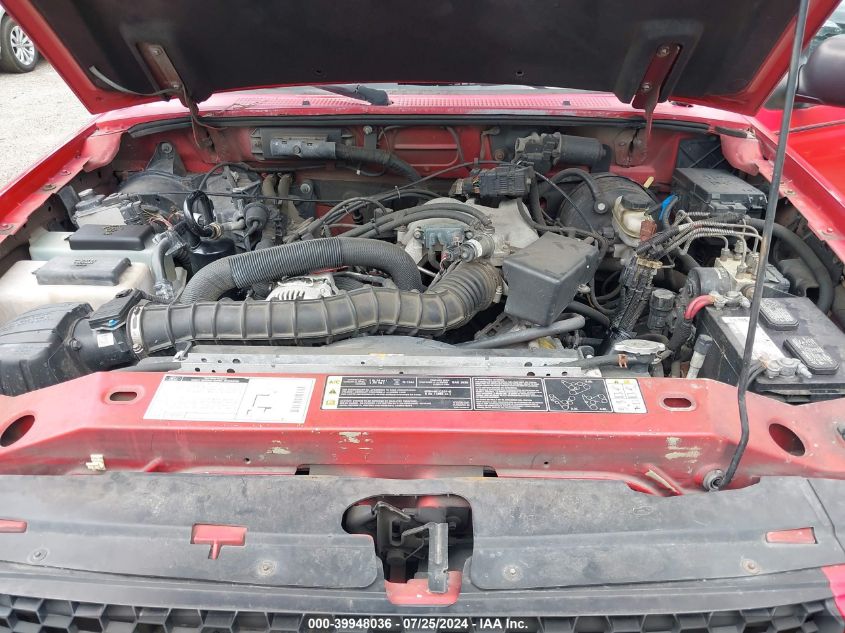 2001 Ford Ranger Edge/Xl/Xlt VIN: 1FTYR14U11PA49115 Lot: 39948036