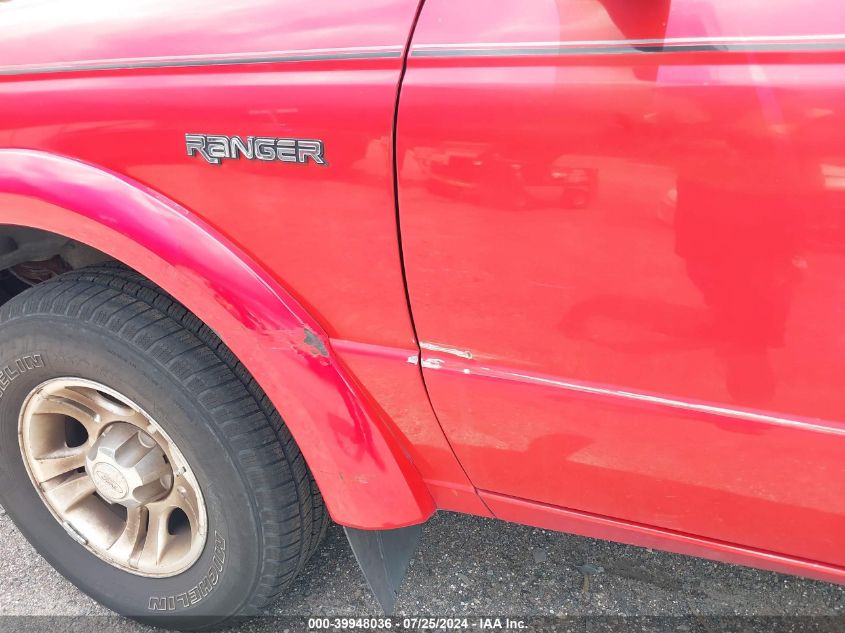 2001 Ford Ranger Edge/Xl/Xlt VIN: 1FTYR14U11PA49115 Lot: 39948036