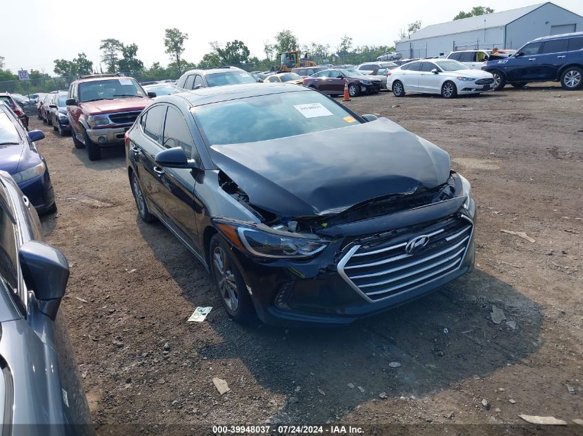 5NPD84LF6JH288225 | 2018 HYUNDAI ELANTRA