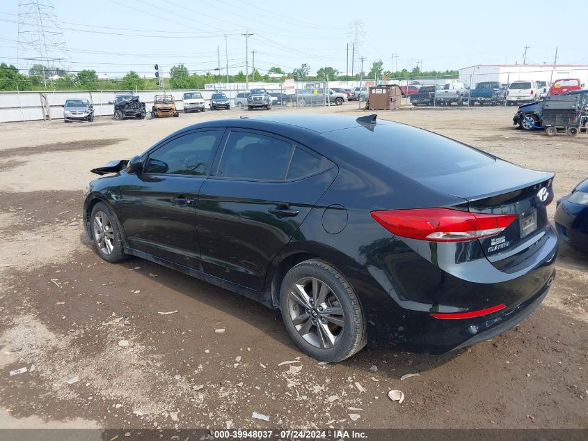 5NPD84LF6JH288225 | 2018 HYUNDAI ELANTRA