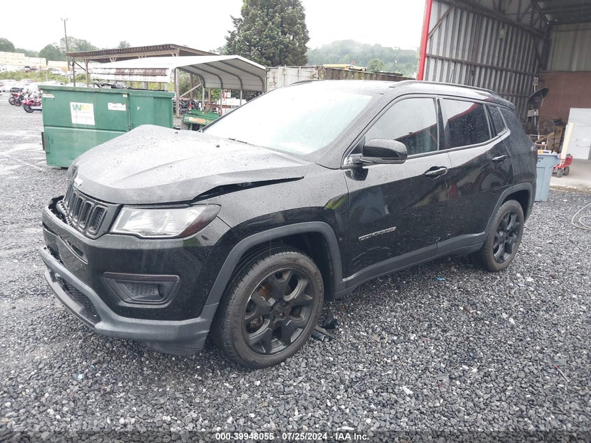VIN 3C4NJCCB7JT155974 2018 JEEP COMPASS LIMITED