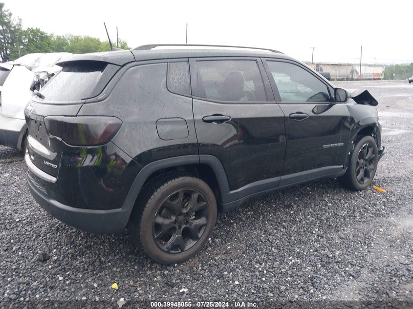 VIN 3C4NJCCB7JT155974 2018 JEEP COMPASS LIMITED