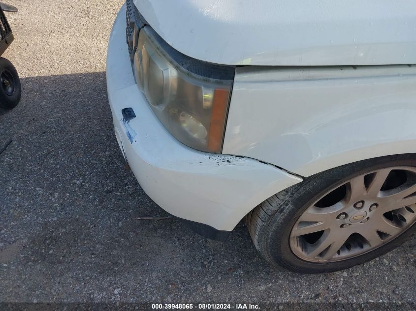 2006 Land Rover Range Rover Sport Hse VIN: SALSF25456A922340 Lot: 39948065