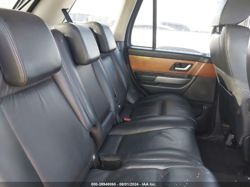 2006 Land Rover Range Rover Sport Hse VIN: SALSF25456A922340 Lot: 39948065