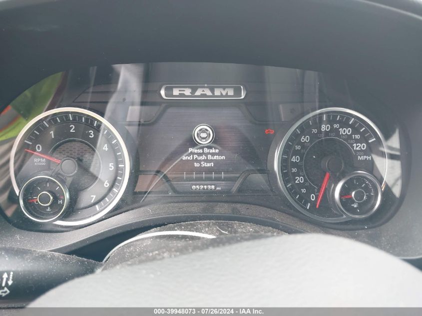 2022 Ram 1500 Big Horn 4X4 5'7 Box VIN: 1C6SRFFT4NN405928 Lot: 39948073