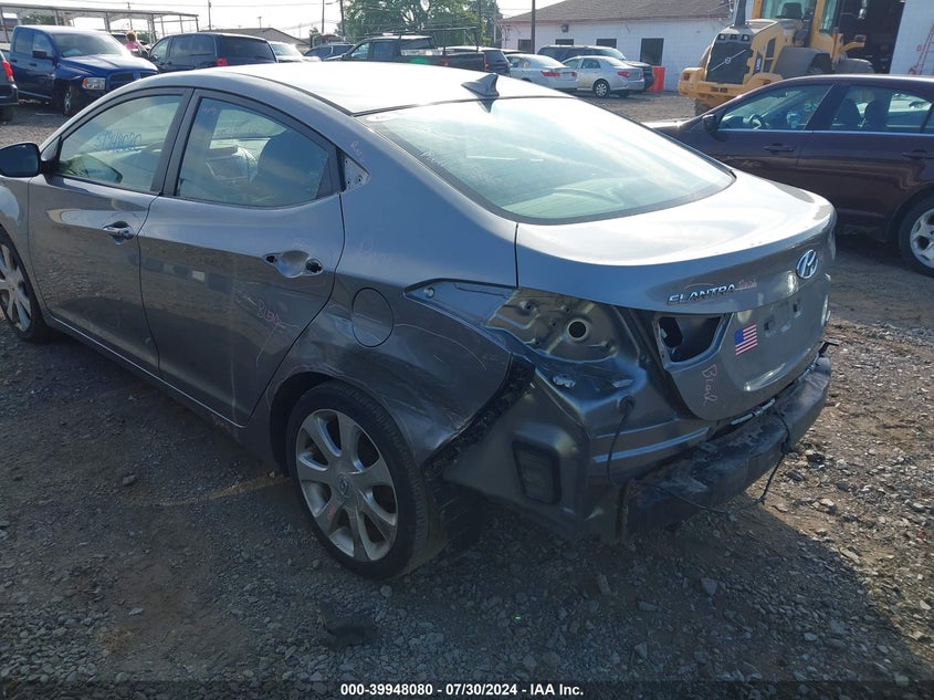 2012 Hyundai Elantra Limited (Ulsan Plant) VIN: KMHDH4AEXCU449898 Lot: 39948080