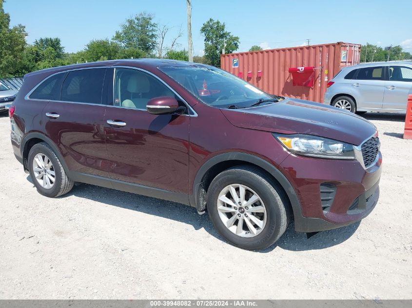 5XYPG4A39KG562891 2019 KIA SORENTO - Image 1