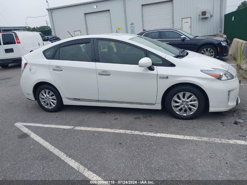2014 Toyota Prius Plug-In VIN: JTDKN3DPXE3059811 Lot: 39948118