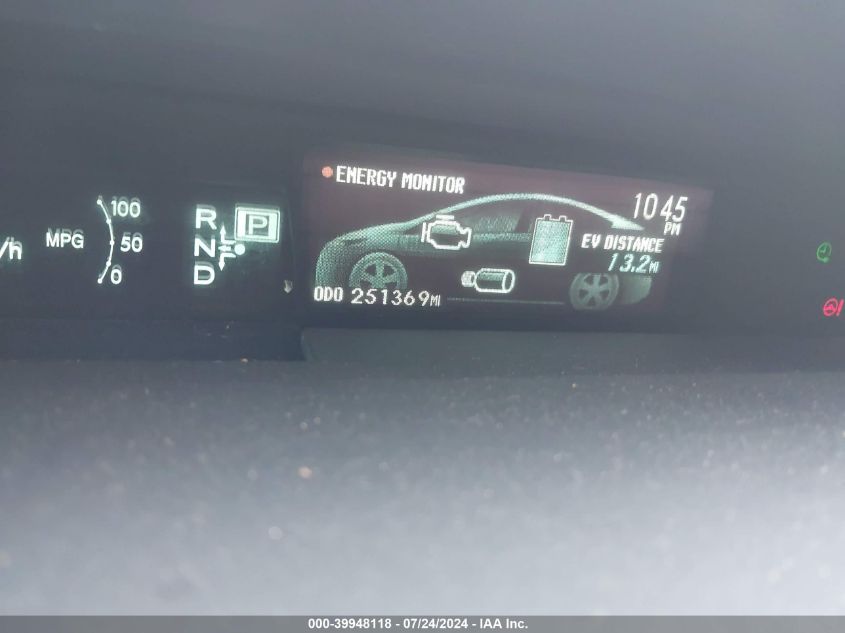 JTDKN3DPXE3059811 | 2014 TOYOTA PRIUS PLUG-IN