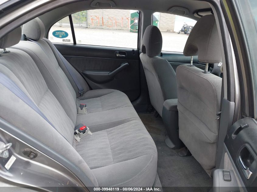 2004 Honda Civic Lx VIN: 2HGES15504H551512 Lot: 39948119