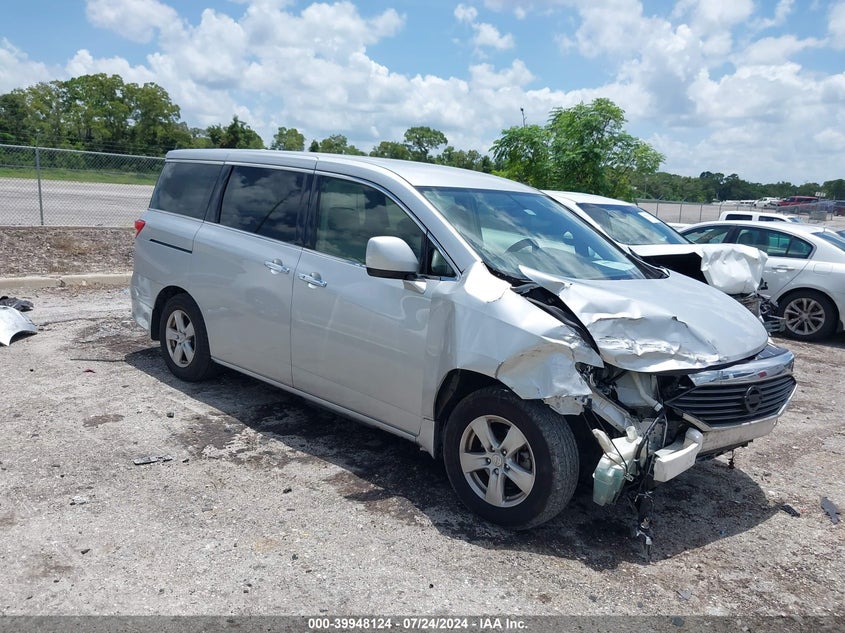 2012 Nissan Quest Sv VIN: JN8AE2KP7C9045467 Lot: 39948124