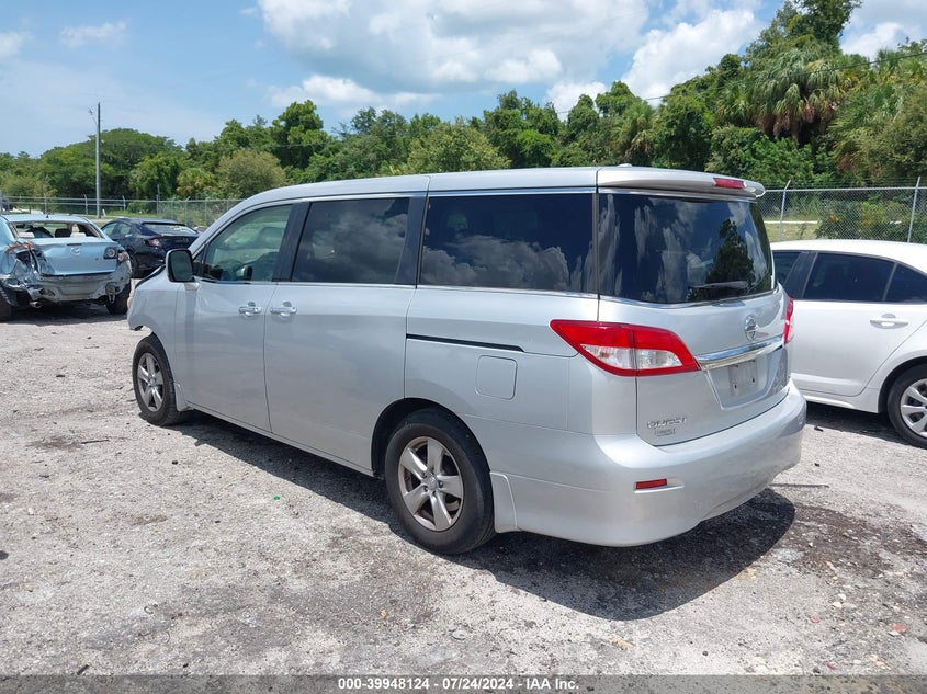 2012 Nissan Quest Sv VIN: JN8AE2KP7C9045467 Lot: 39948124