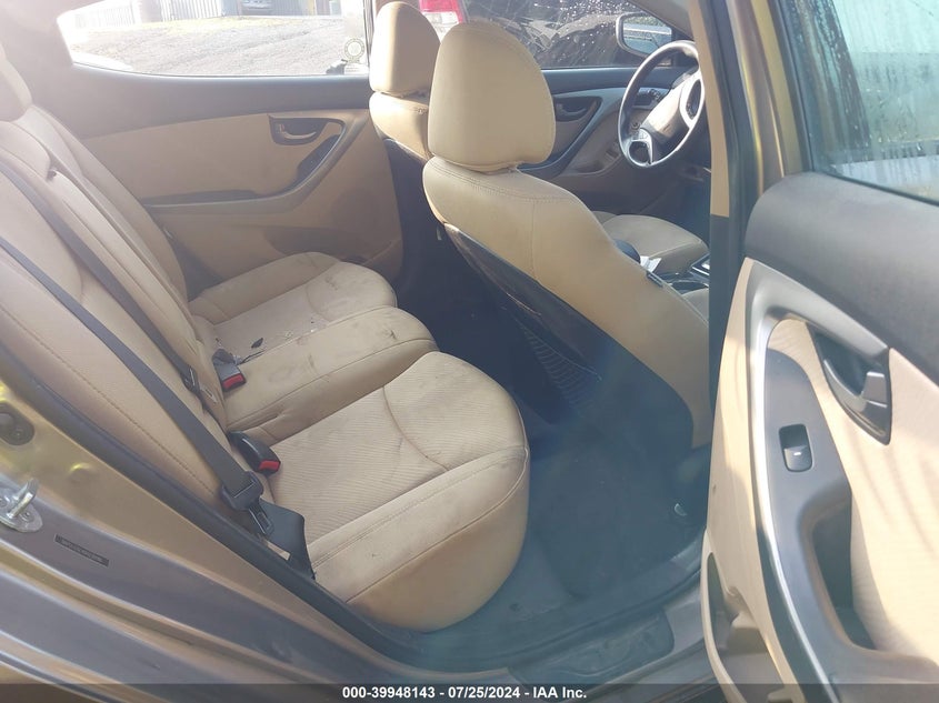 2013 Hyundai Elantra Gls VIN: 5NPDH4AEXDH239186 Lot: 39948143