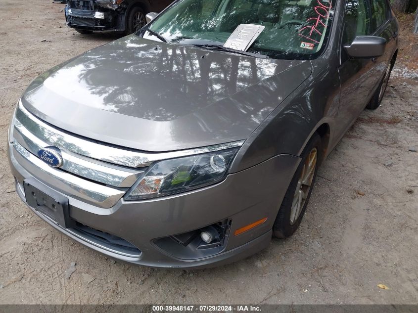 2011 Ford Fusion Sel VIN: 3FAHP0JG5BR177002 Lot: 39948147