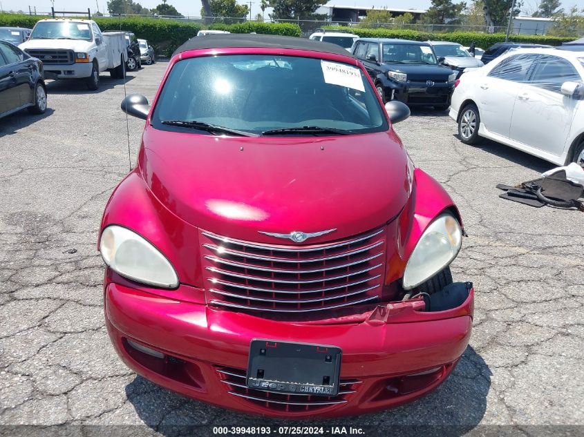 2005 Chrysler Pt Cruiser Gt VIN: 3C3AY75S55T336533 Lot: 39948193