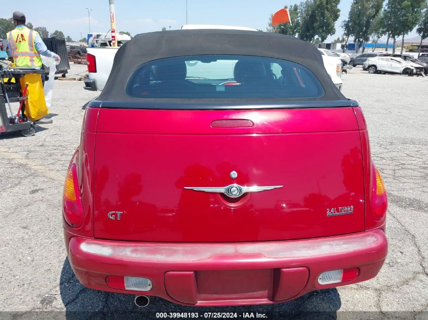 2005 Chrysler Pt Cruiser Gt VIN: 3C3AY75S55T336533 Lot: 39948193