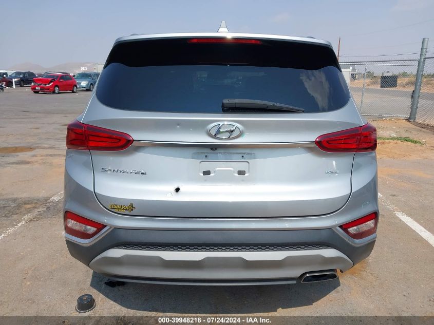 2020 Hyundai Santa Fe Sel VIN: 5NMS3CAD8LH204536 Lot: 39948218