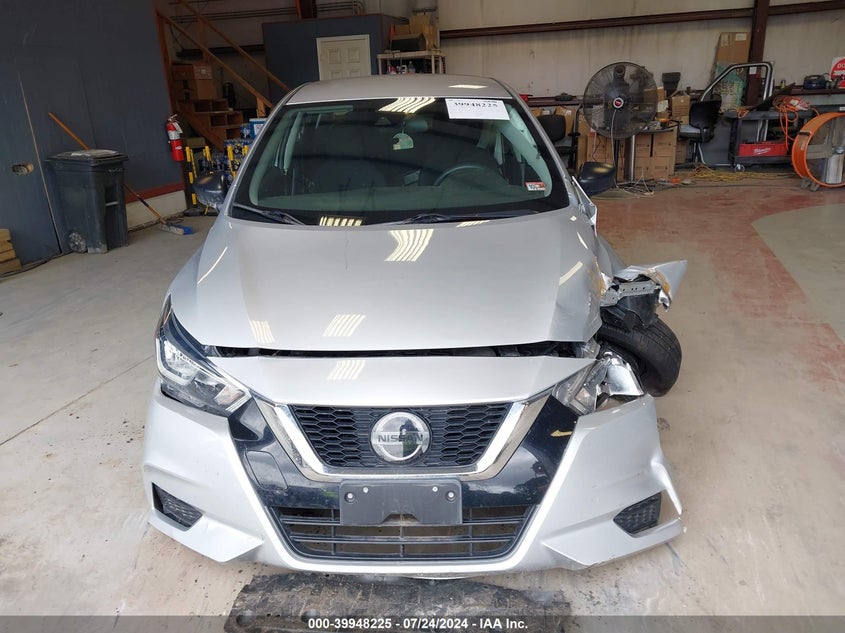 2021 Nissan Versa S Xtronic Cvt VIN: 3N1CN8DV1ML908827 Lot: 39948225