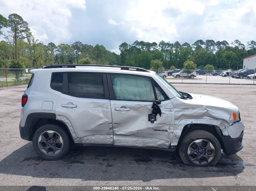 2018 Jeep Renegade Sport VIN: ZACCJBAB4JPG79224 Lot: 39948240
