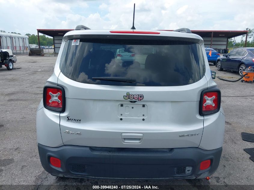 2018 Jeep Renegade Sport VIN: ZACCJBAB4JPG79224 Lot: 39948240