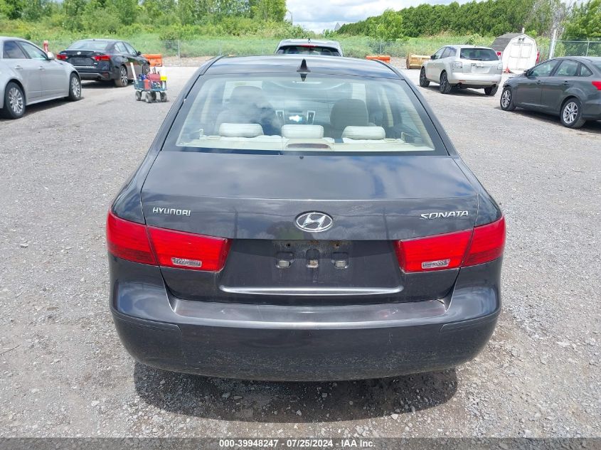 2010 Hyundai Sonata Gls VIN: 5NPET4AC0AH593912 Lot: 39948247