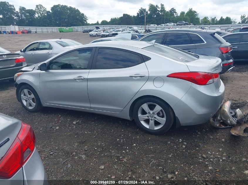 2013 Hyundai Elantra Gls VIN: KMHDH4AE4DU543020 Lot: 39948259