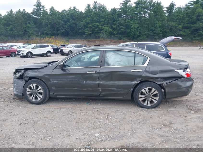 2014 Honda Accord Lx VIN: 1HGCR2F37EA092548 Lot: 39948309