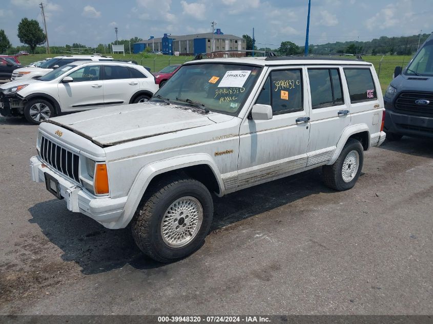 1J4FJ78S2ML599018 1991 Jeep Cherokee Limited