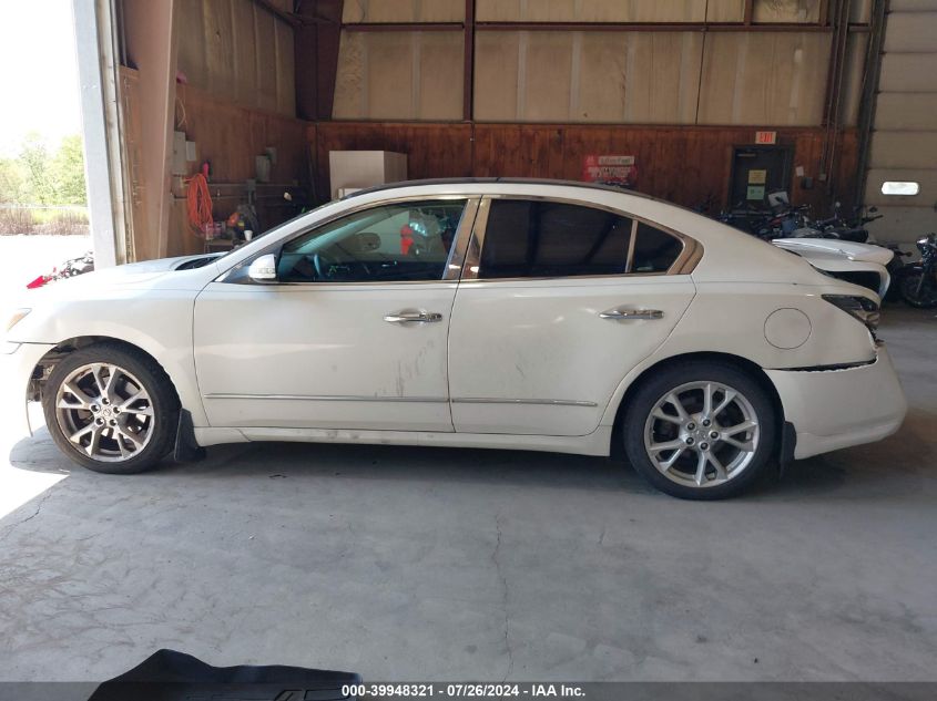 2012 Nissan Maxima 3.5 Sv VIN: 1N4AA5AP1CC802964 Lot: 39948321