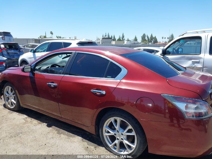 2012 Nissan Maxima 3.5 S VIN: 1N4AA5AP0CC816239 Lot: 39948325