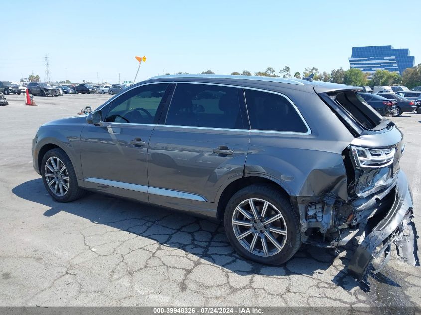 2018 Audi Q7 2.0T Premium VIN: WA1LHAF75JD053412 Lot: 39948326