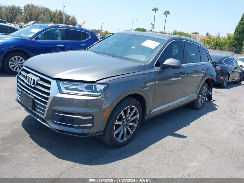 2018 Audi Q7 2.0T Premium VIN: WA1LHAF75JD053412 Lot: 39948326