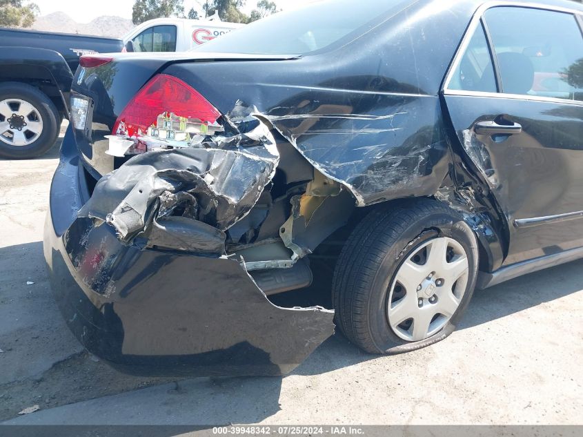 2006 Honda Accord 2.4 Lx VIN: 1HGCM56486A182124 Lot: 39948342