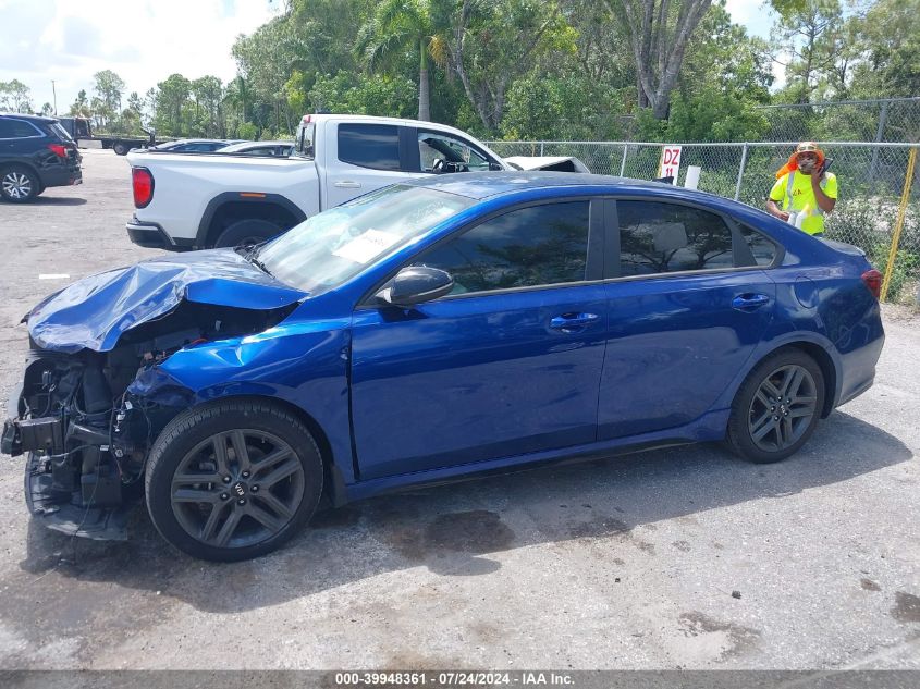 2021 Kia Forte Gt-Line VIN: 3KPF34AD0ME387222 Lot: 39948361