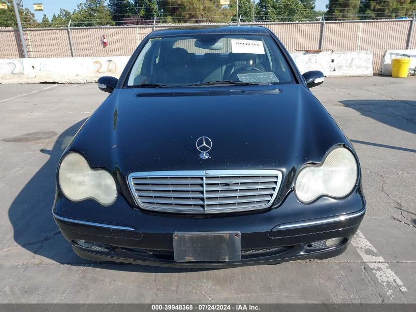 2003 Mercedes-Benz C 240 VIN: WDBRF61J43E014117 Lot: 39948368