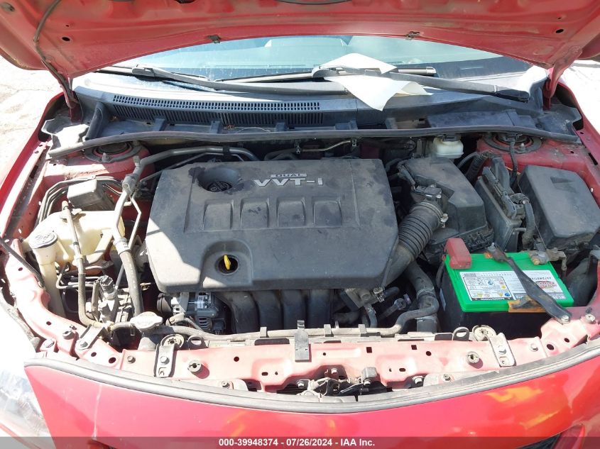 2009 Toyota Corolla Le/S/Xle VIN: 1NXBU40E79Z124381 Lot: 39948374