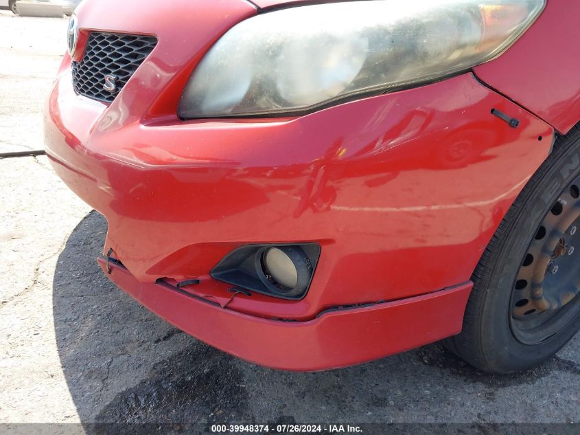 2009 Toyota Corolla Le/S/Xle VIN: 1NXBU40E79Z124381 Lot: 39948374