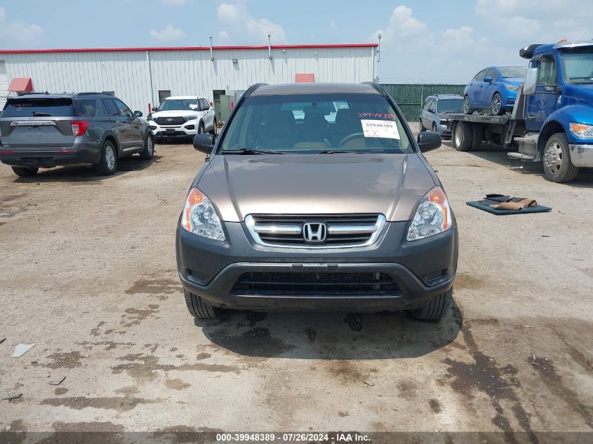 2004 Honda Cr-V Lx VIN: JHLRD68454C022430 Lot: 39948389
