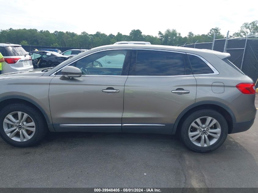 2017 Lincoln Mkx Premiere VIN: 2LMPJ6JR7HBL14671 Lot: 39948405