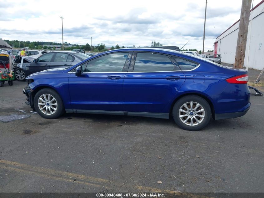 2015 FORD FUSION S - 3FA6P0G7XFR104552